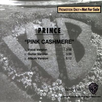 Prince - Pink Cashmere (Promo Single)