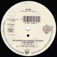 A-ha - The Blood That Moves The Body [7'' Single]