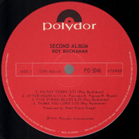 Roy Buchanan - Second Album (LP)