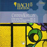 Johann Sebastian Bach - Bach Edition Vol. III: Cantatas I (CD 3) - BWV 97, 132, 72
