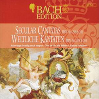Johann Sebastian Bach - Bach Edition Vol. V: Vocal Works (CD 9) - Secular Cantantas