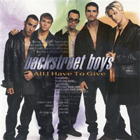 Backstreet Boys - All I Have To Give (Japan Single)