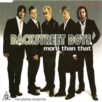 Backstreet Boys - More Than That (Australian Single)
