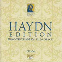 Franz Joseph Haydn - Haydn Edition (CD 104): Piano Trios Hob XV-12, 36, 38 & 11