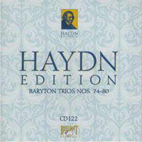 Franz Joseph Haydn - Haydn Edition (CD 122): Baryton Trios Nos. 74-80