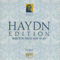 Franz Joseph Haydn - Haydn Edition (CD 123): Baryton Trios Nos. 81-87