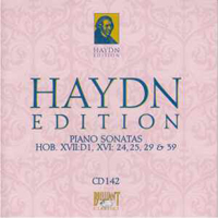 Franz Joseph Haydn - Haydn Edition (CD 142): Piano Sonatas Hob XVII-D1, XVI-24, 25, 29 & 39