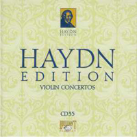 Franz Joseph Haydn - Haydn Edition (CD 35): Violin Concertos