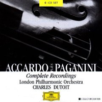 Niccolo Paganini - Accardo Plays Paganini: Complete Recordings (performed by Salvatore Accardo) (CD 3)