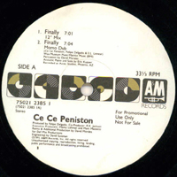 CeCe Peniston - Finally (12'' Promo Single I)