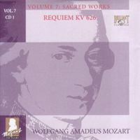 Wolfgang Amadeus Mozart - Complete Works, Volume 7 - Sacred Works (CD 01: Requiem KV 626)