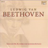 Ludwig Van Beethoven - Ludwig Van Beethoven - Complete Works (CD 22): Serenade Op.25, Works For Mandolin & Piano