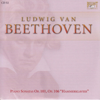 Ludwig Van Beethoven - Ludwig Van Beethoven - Complete Works (CD 52): Piano Sonatas Op.101, Op.106 'hammerklavier'