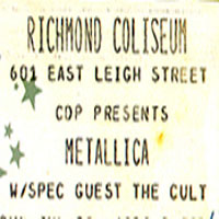 Metallica - 1992.03.31 - Richmond Coliseum, Richmond, VA (CD 3)