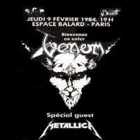 Metallica - 1984.02.09 - Espace Ballard - Paris, France