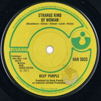 Deep Purple - Strange Kind Of Woman (7'' Single)
