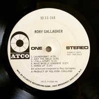 Rory Gallagher - Rory Gallagher (LP)