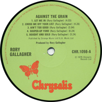 Rory Gallagher - Against The Grain (LP)