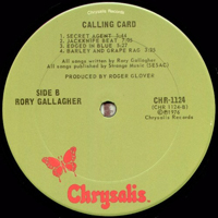 Rory Gallagher - Calling Card (LP)