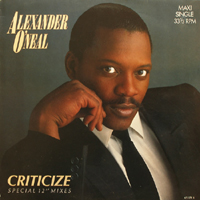 O'Neal, Alexander - Criticize (12'' Mixes Single)