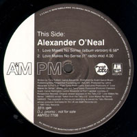 O'Neal, Alexander - Love Makes No Sense (12'' Single) [UK Edition]
