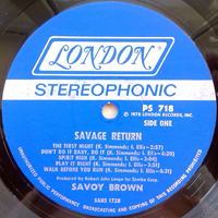 Savoy Brown - Savage Return (LP)