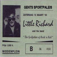 Little Richard - Sportpaleis, Ghent, Belgium - March 13, 1993