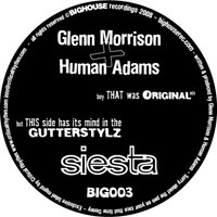 Glenn Morrison - Siesta (12'' Single)