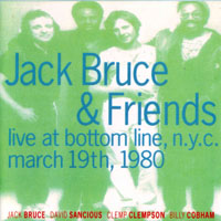 Jack Bruce - Live At Bottom Line, N.Y.C. march 19th, 1980