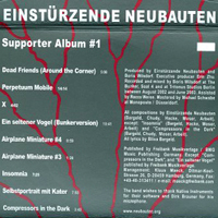 Einstuerzende Neubauten - Supporter Album #1