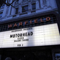 Motorhead - 2011.02.02 - Live at The Warfield, San Francisco, U.S.A. (CD 1)