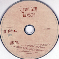 Carole King - Tapestry (Legacy Edition 2008) [CD 1: Tapesty]