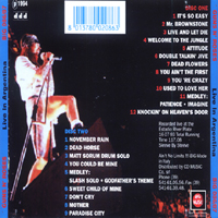 Guns N' Roses - Live in Argentina (Estadio River Plate, Buenos Aires - July 16, 1993: CD 2)