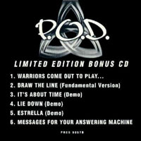 P.O.D. - The Fundamental Elements Of Southtown (Bonus CD EP)