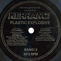 Acid Reign - Kerrang! Plastic Explosive [Split] (Single)