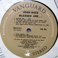Joan Baez - Blessed Are (LP 1)