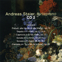 Andreas Staier - Concertos & Solo Works for Fortepiano (5 CD Box-set) [CD 2: Clementi]