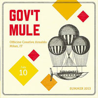 Gov't Mule - 2013.07.10 - Live at Officine Creative Ansaldo, Milan, IT (CD 1)