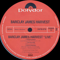 Barclay James Harvest - BJH  Live (LP 2)
