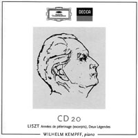 Wilhelm Kempff - The Solo Repertoire (CD 20: Liszt)