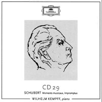 Wilhelm Kempff - The Solo Repertoire (CD 29: F. Schubert - Moments musicaux, Impromtus)