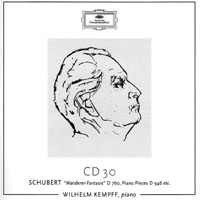 Wilhelm Kempff - The Solo Repertoire (CD 30: F. Schubert - Wanderer-Fantasie D 760, Piano Pieces D 946 etc.)