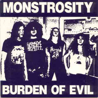 Monstrosity - Burden Of Evil (Single)