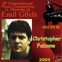 Gilels's Competition (CD Series) - IV Gilels's Competition Round III: Christopher Falzone (N 33)