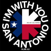 Red Hot Chili Peppers - I'm with You Tour 2012.09.29 San Antonio, TX
