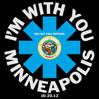 Red Hot Chili Peppers - I'm with You Tour 2012.10.30 Minneapolis, MN