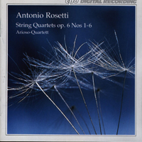 Arioso Quartet - Antonio Rosetti - String Quartets Op. 6