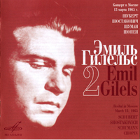 Emil Gilels - Emil Gilels - Recording in 'Melody' 1962-70 (CD 2)