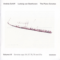 Andras Schiff - Beethoven - The Piano Sonatas, Vol. VI - Sonatas Opp. 54, 57, 78, 79 & 81a