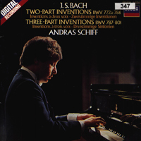Andras Schiff - Andras Schiff  - Complete Bach's 2 & 3 parth Inventions